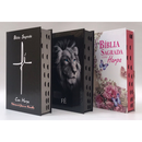 Kit com 3 Bíblias Sagrada Tamanho Grande com Harpa Palavras de Jesus em Vermelho Capa Dura (Kit B)